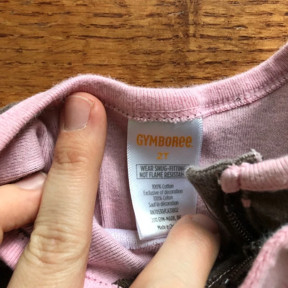 Gymboree 2t footed sleeper